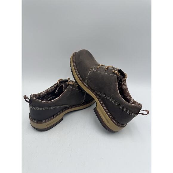 NEW Timberland HIGHTOWER Women's Oxford Safety Work Shoe Brown US Size 6 Medium - Picture 8 of 11